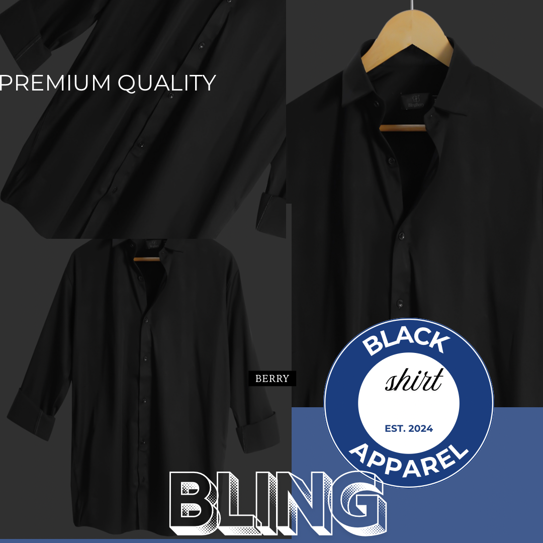 Black Linen Shirt