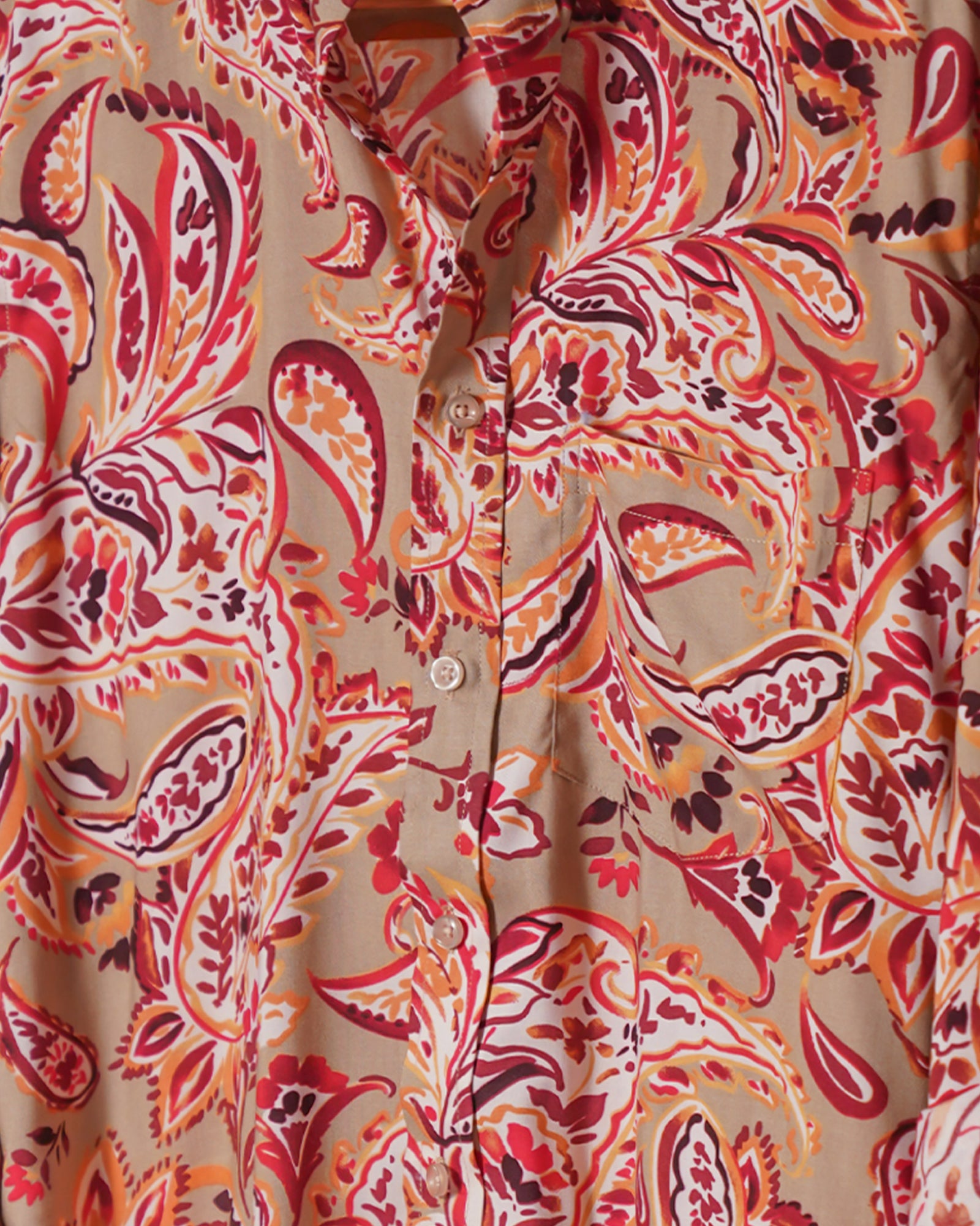 Paisley printed
