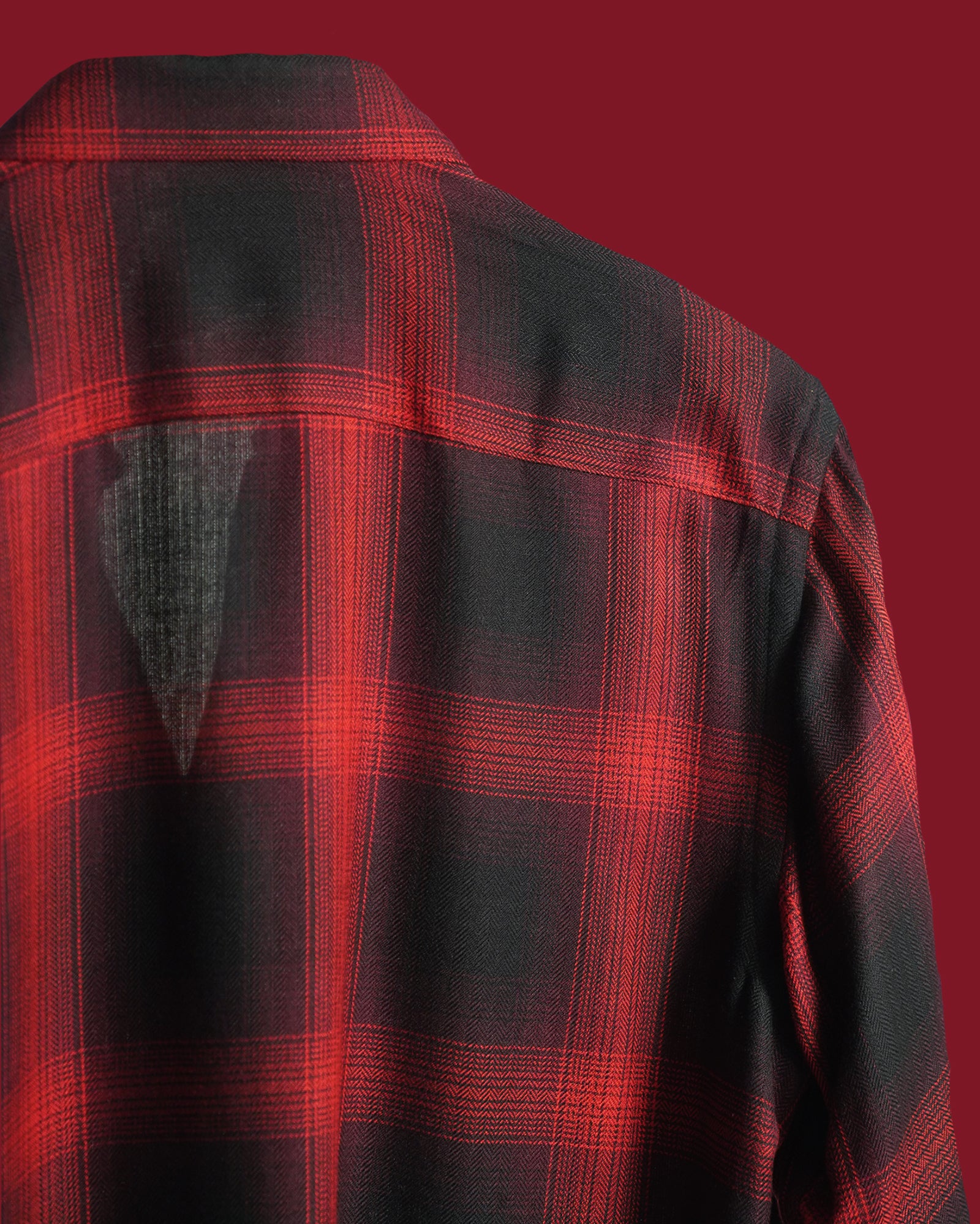 Red & Black Gradient check shirt