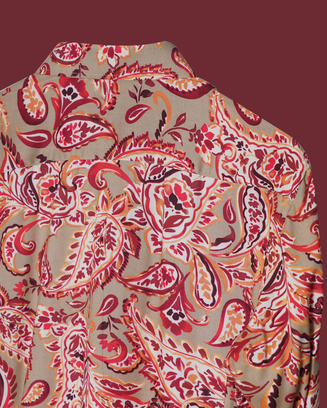 Paisley printed