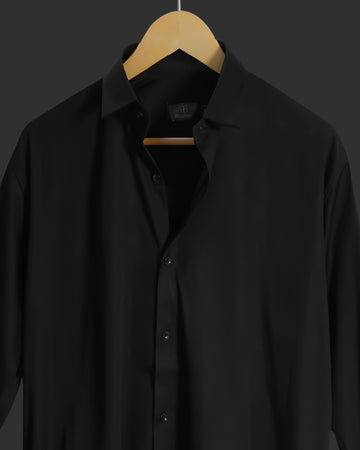 Black Linen Shirt