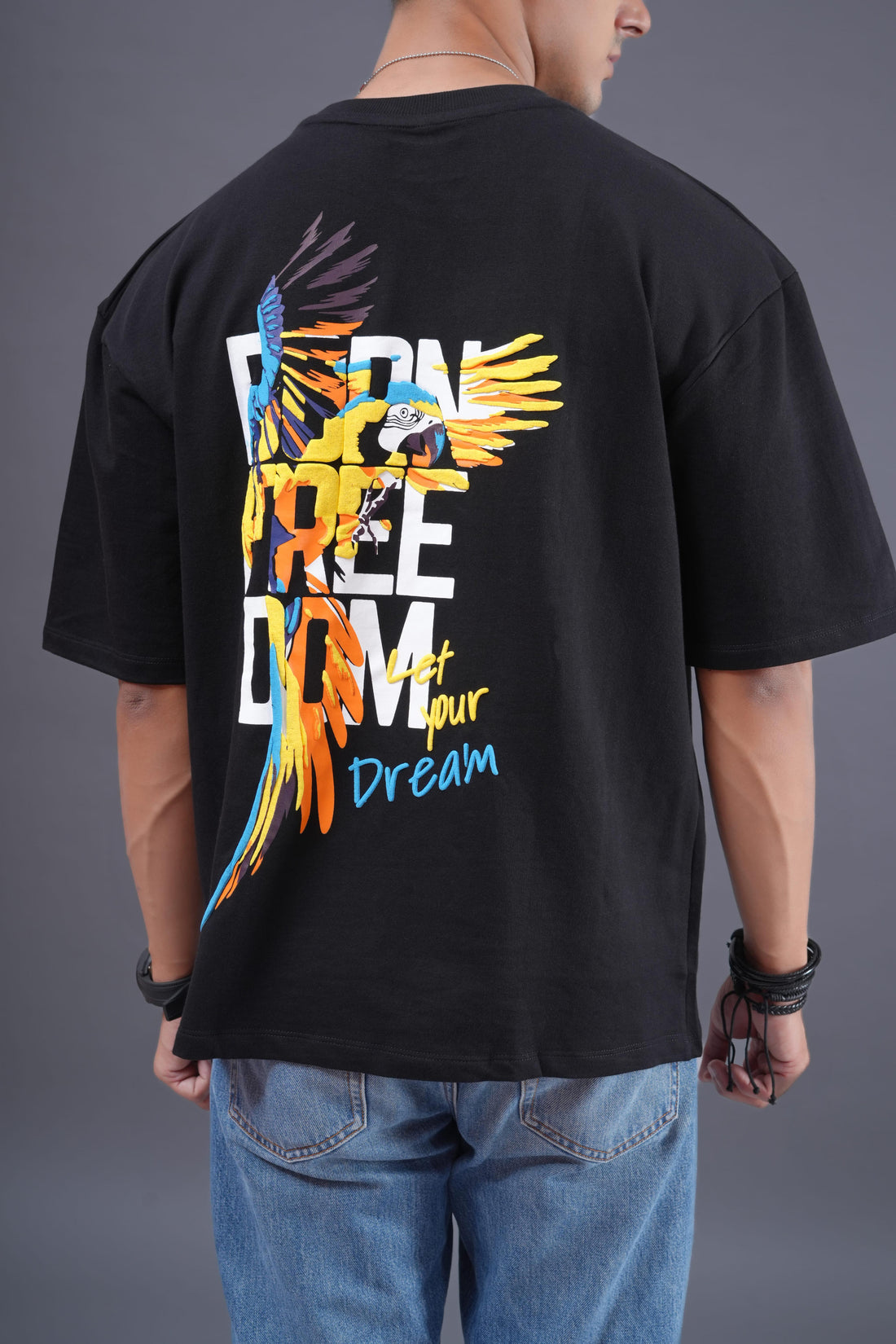 Dream Big Graphic Tee -BlingBerry